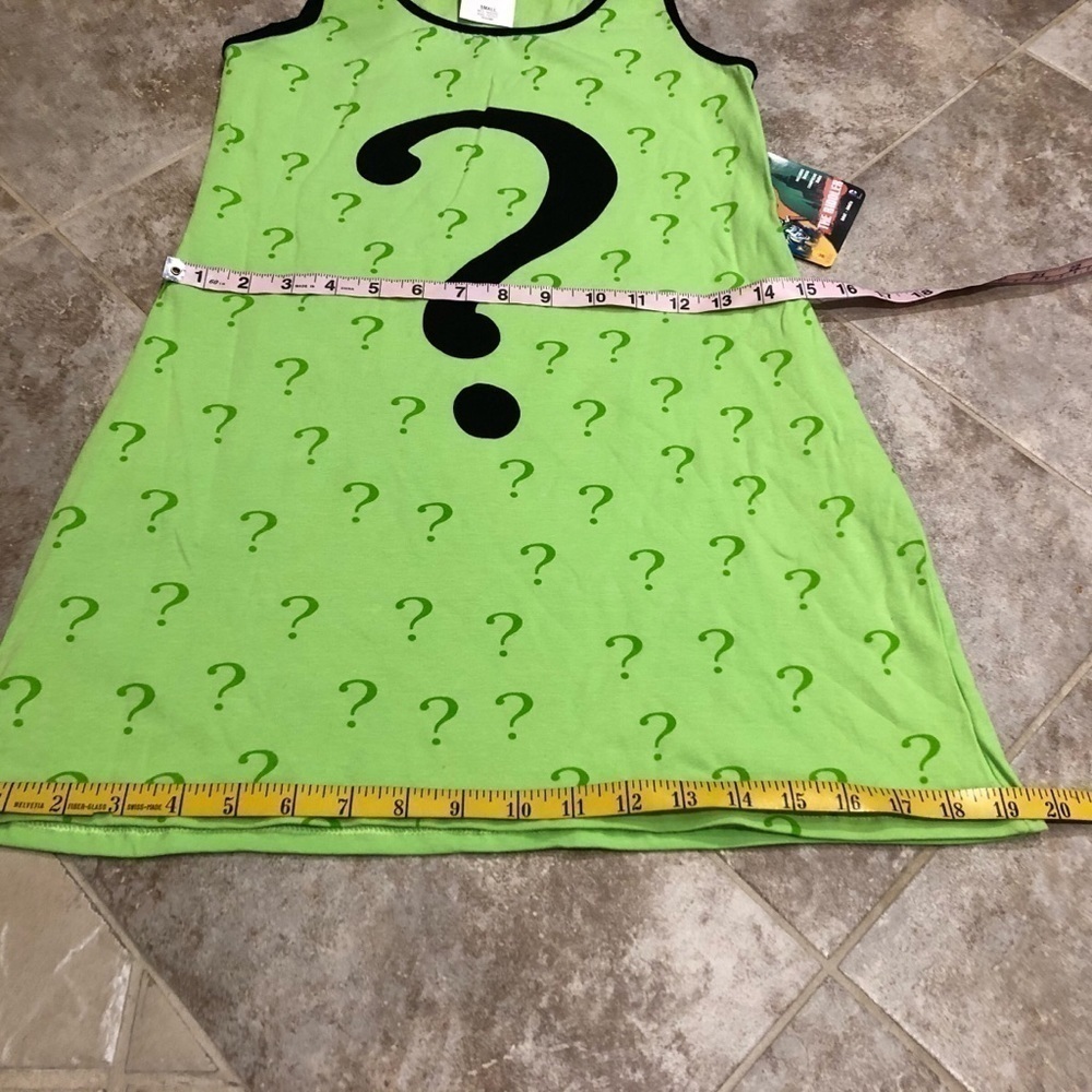 🆕 DC Riddler Halloween mini tank dress cos… - Picture 3 of 10